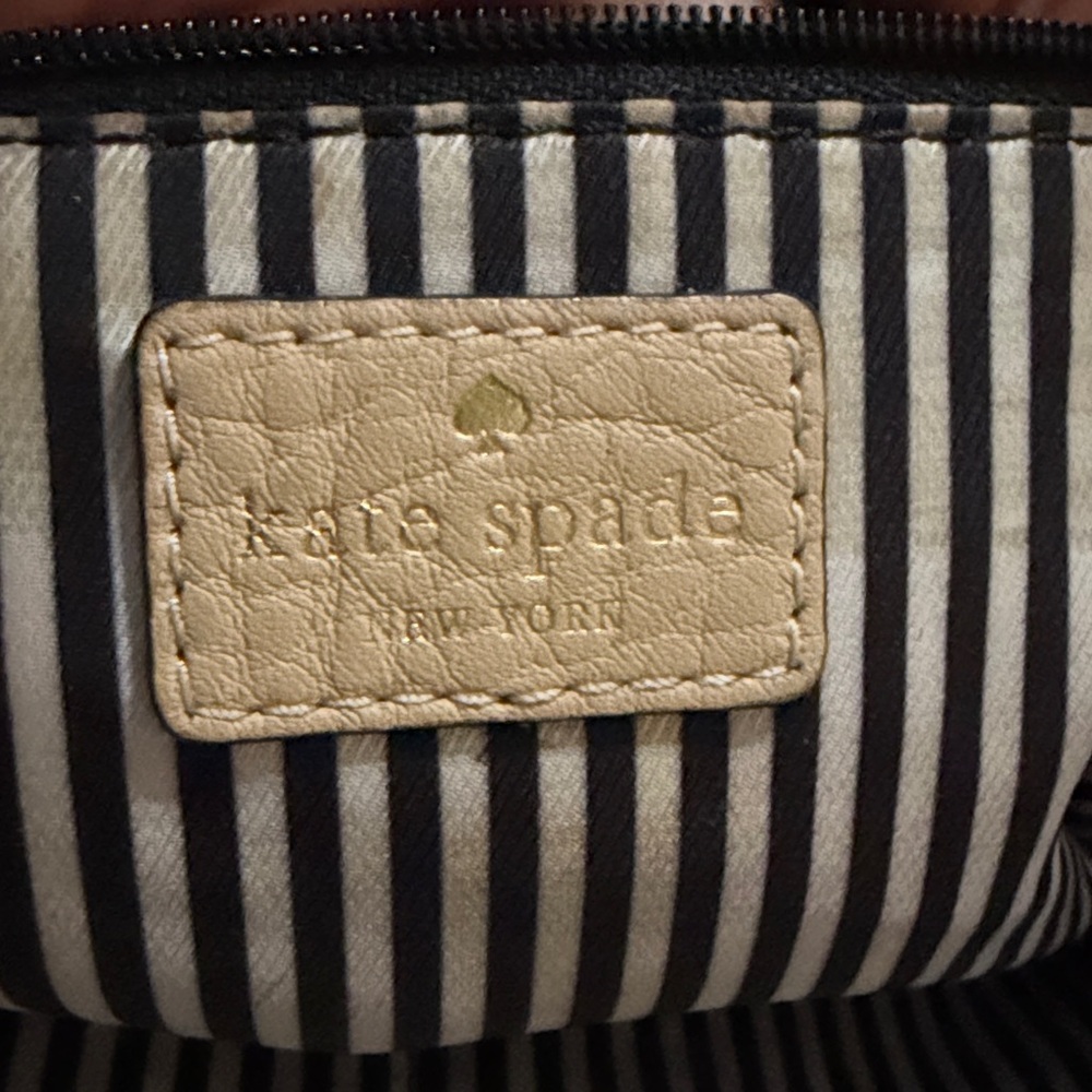 Kate Spade Cream Leather Satchel - Picture 4 of 4